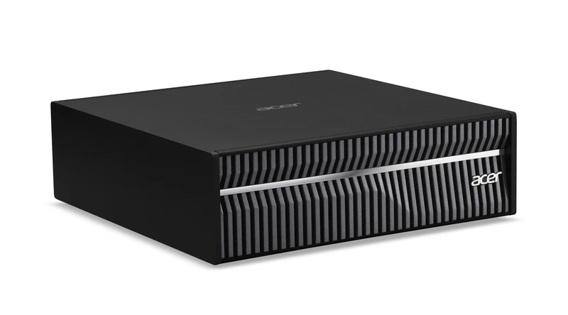 Acer Veriton GN100 AI-006 GB10 128 GB LPDDR5x-SDRAM 2 TB SSD DGX OS Mini PC Workstation Black, Grey