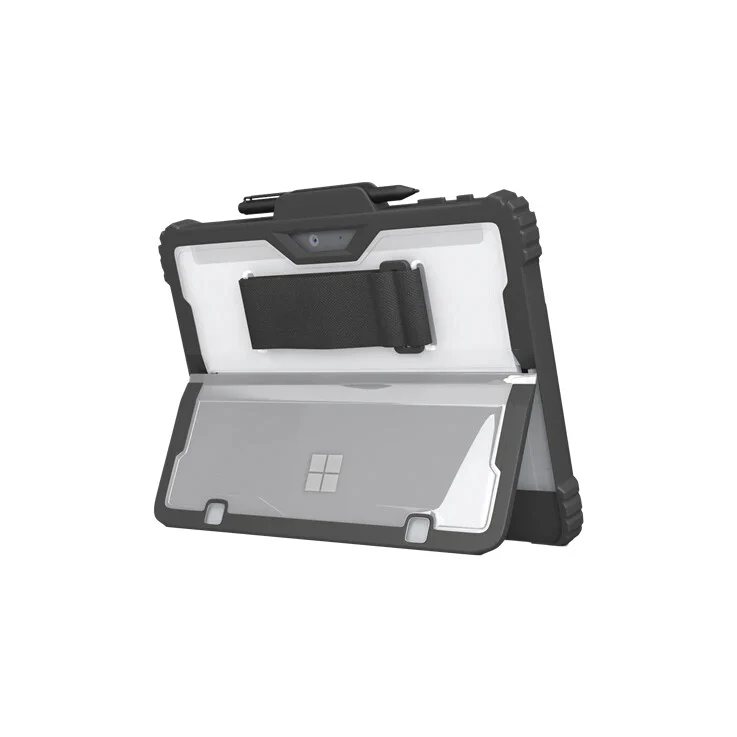 Origin Storage MS-ES-SL3-13-GRY laptop case 34.3 cm (13.5") Shell case Transparent, Black