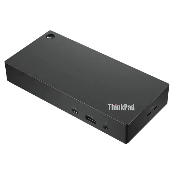 Lenovo 40AY0135UK laptop dock/port replicator Wired USB 3.2 Gen 1 (3.1 Gen 1) Type-C Black