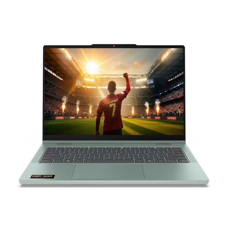 Lenovo IdeaPad 5 2-in-1 14AGP11 Copilot+ PC AMD Ryzen™ AI 5 430 Hybrid (2-in-1) 35.6 cm (14") Touchscreen WUXGA 16 GB DDR5-SDRAM 512 GB SSD Wi-Fi 7 (802.11be) Windows 11 Home Green, Grey English