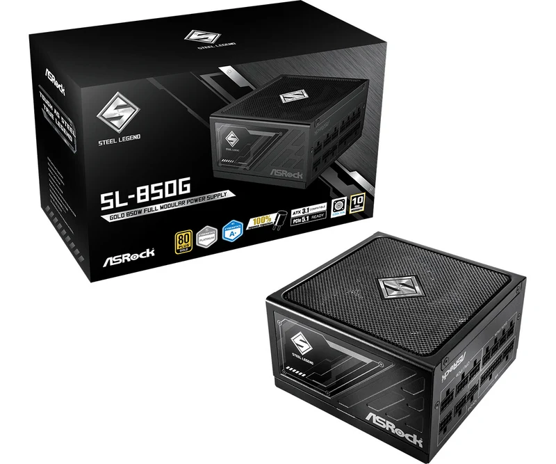 Asrock SL-850G power supply unit 850 W 24-pin ATX ATX Black