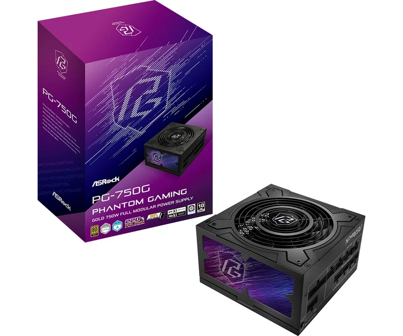 Asrock PG-750G power supply unit 750 W 20+4 pin ATX ATX Black
