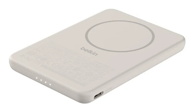 Belkin BPD020HQSA power bank 5000 mAh Wireless charging Sand