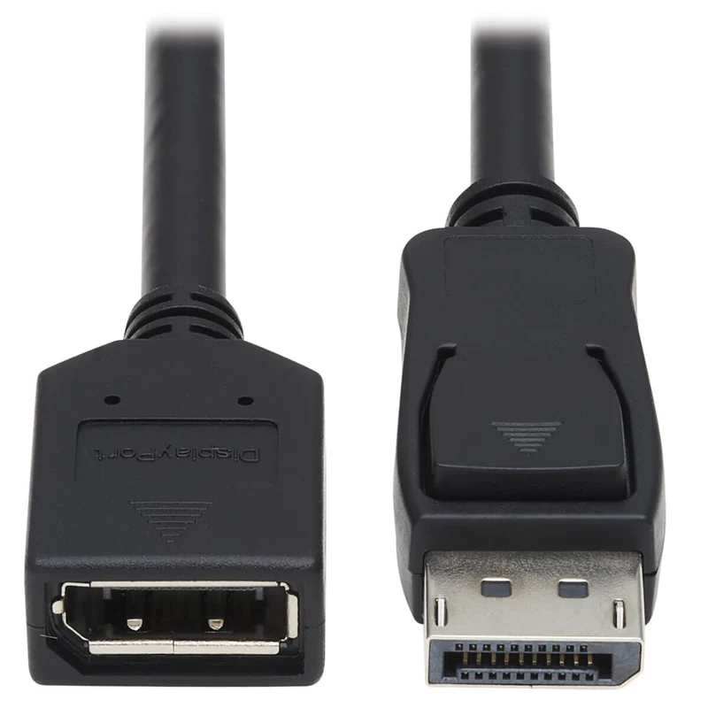 Eaton P579-003 DisplayPort Extension Cable with Latch, 4K @ 60 Hz, HDCP 2.2 (M/F), 3 ft. (0.91 m)