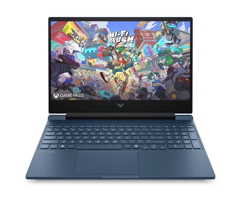 HP 15-FB3102NA R7-7445HS 12GB 512G 3050 7445H Laptop 39.6 cm (15.6") Full HD DDR5-SDRAM 512 GB SSD Wi-Fi 6 (802.11ax) Windows 11 Home Blue