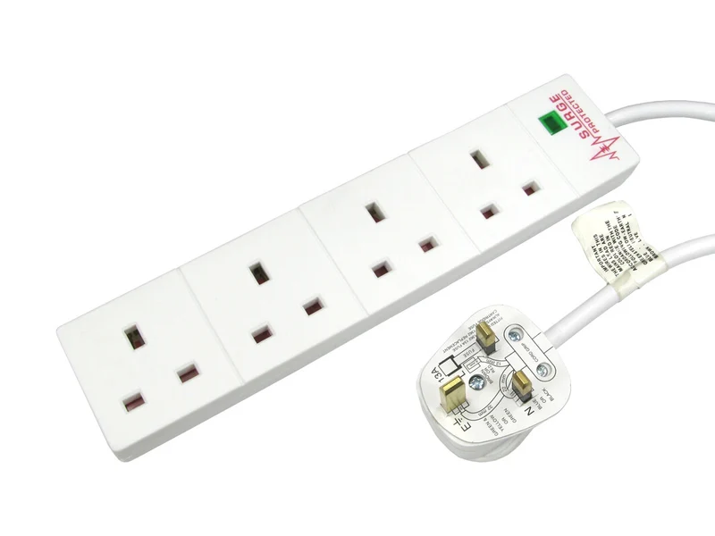 Target RB-05M04SPD surge protector White 4 AC outlet(s) 220-240 V 5 m