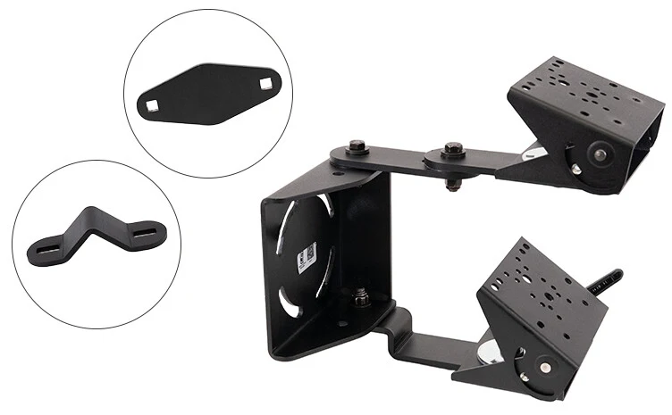 Gamber-Johnson Universal Guard Leg Mount – Dual Articulating Arm