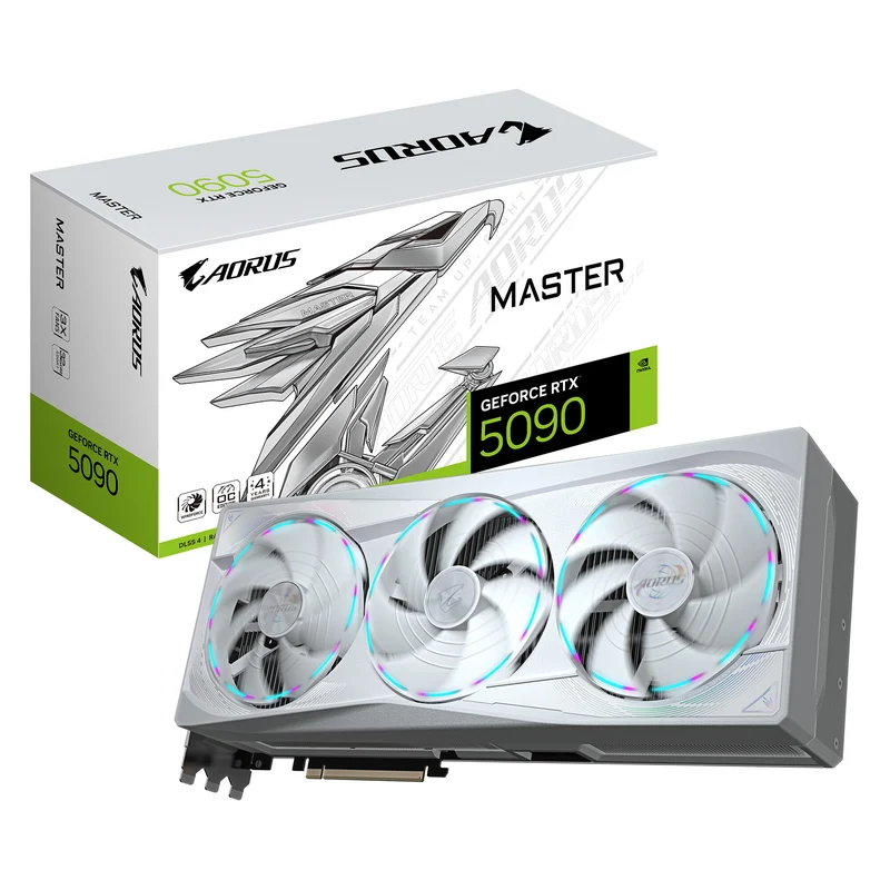 GIGABYTE AORUS GeForce RTX 5090 MASTER ICE 32G Graphics Card