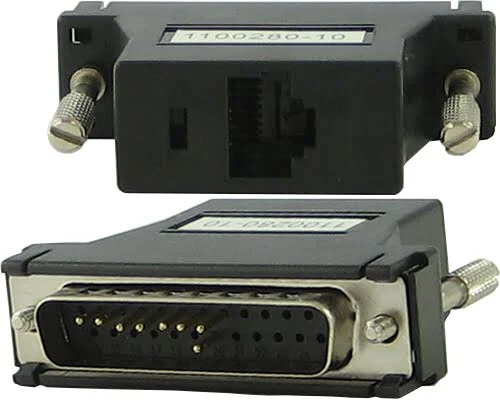 Perle DBA0011C RJ-45 DB-25 Black