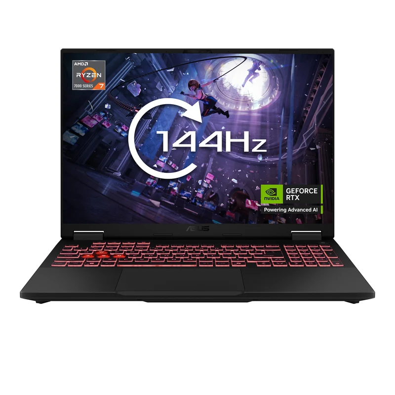 ASUS TUF Gaming A16 FA608UHI-TU127W AMD Ryzen™ 7 260 Laptop 40.6 cm (16") WUXGA 16 GB DDR5-SDRAM 1 TB SSD NVIDIA® GeForce RTX™ 5050 Laptop GPU Wi-Fi 6E (802.11ax) Windows 11 Home Grey