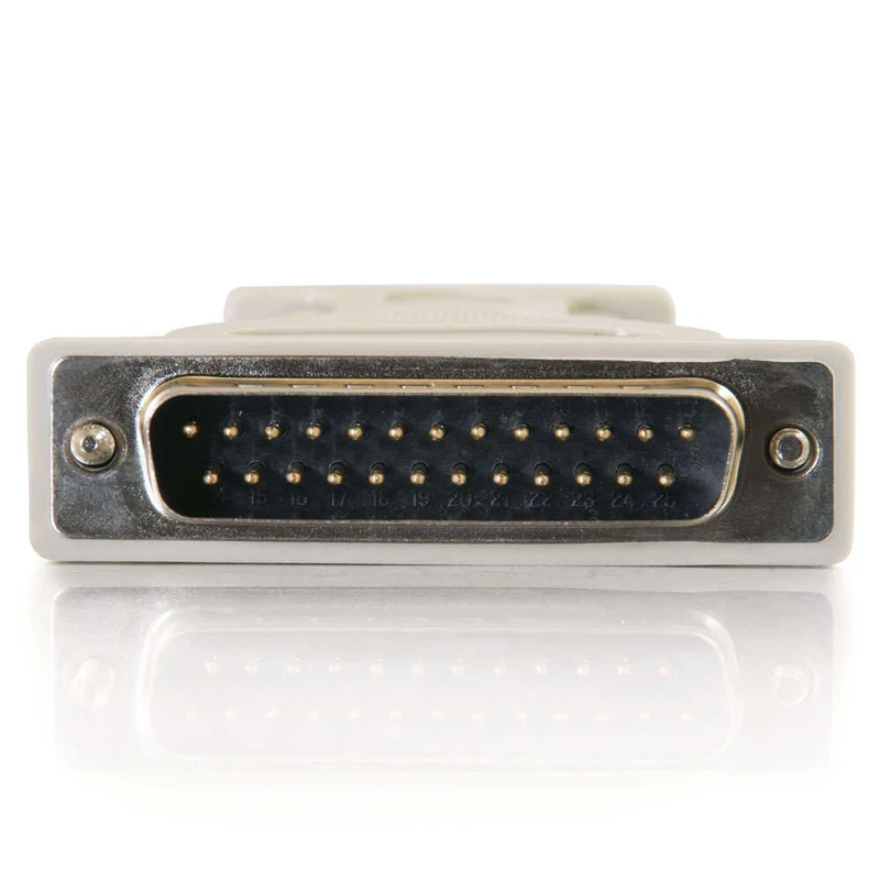 C2G DB9 Male to DB25 Male Serial RS232 Adapter