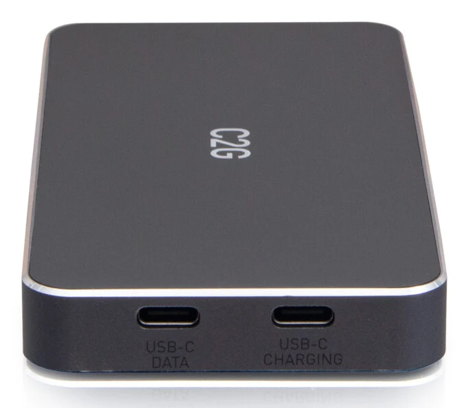 C2G USB-C® 7-in-1 Dual Display MST Docking Station with HDMI®, DisplayPortTM, Ethernet, USB, and Power Delivery up to 100W - 4K 60Hz
