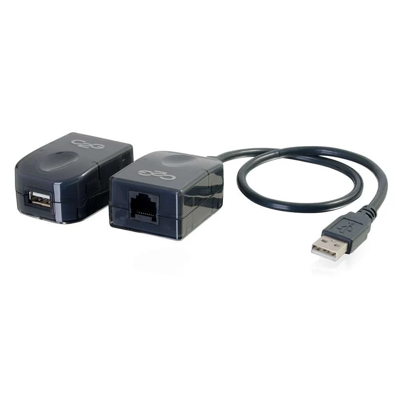 C2G Superbooster® USB 1.1 Over Cat5 Extender Dongle Kit (TAA Compliant)