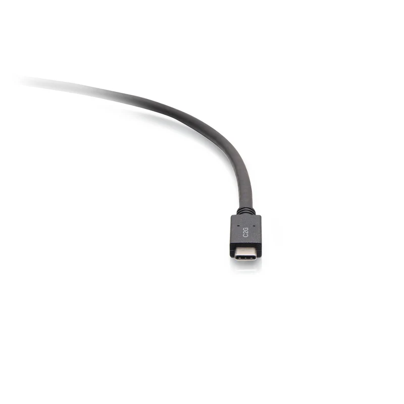 C2G 6ft (1.8m) USB-C® Male to USB-C Male Cable (20V 5A) - USB 3.2 Gen 1 (5Gbps)
