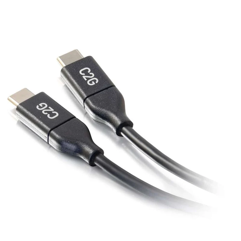 C2G 3ft (0.9m) USB-C to C 2.0 Male to Male Cable (5A)