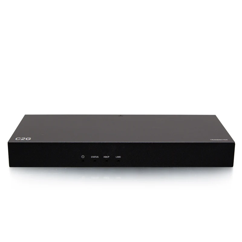 C2G HDMI® HDBaseT + 3.5mm, USB-B to A, and RS232 over Cat Extender Box Transmitter to Box Receiver - 4K 60Hz