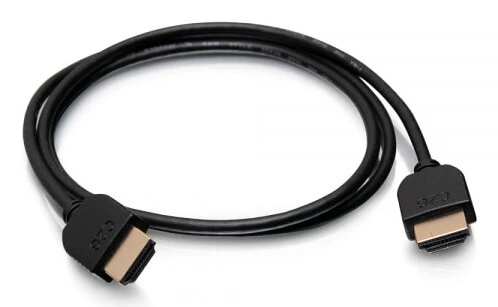 C2G 10ft (3m) Plus Series Slim Flexible Standard HDMI® Cable with Ethernet