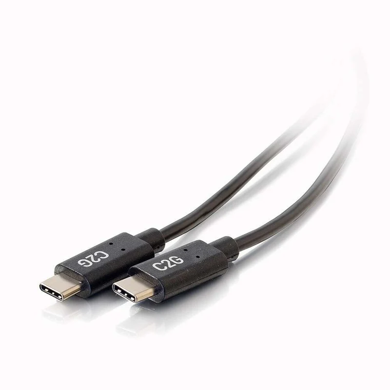 C2G 6ft (1.8m) USB-C 2.0 Male to Male Cable (3A)