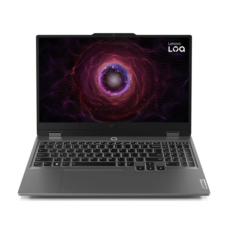 Lenovo LOQ 15AHP9 AMD Ryzen™ 7 7445HS Laptop 39.6 cm (15.6") Full HD 16 GB DDR5-SDRAM 512 GB SSD NVIDIA GeForce RTX 4050 Wi-Fi 6 (802.11ax) Windows 11 Home Grey English