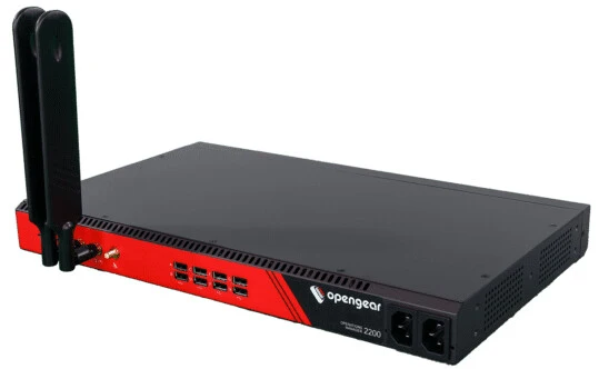 Opengear OM2224-24E-10G-L console server RJ-45/Micro-USB