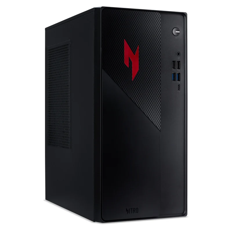Acer NITRO 20 N20‑101 – Intel Core 5 210H, NVIDIA GeForce RTX 5050 (8GB), 16GB DDR4, 512GB PCIe SSD, Windows 11 Gaming Desktop