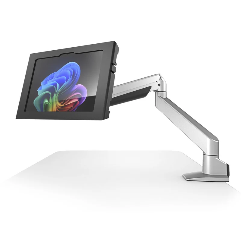 Compulocks Surface Pro Copilot+ PC 12", Apex Enclosure Articulating Arm Mount - Black