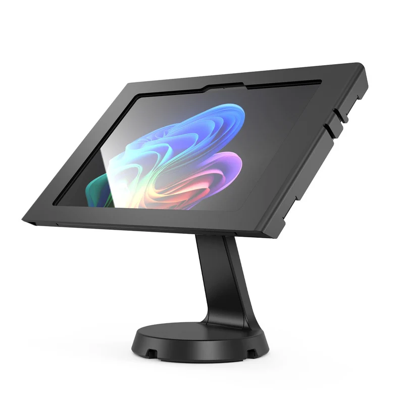 Compulocks Surface Pro Copilot+ PC 12", Apex Enclosure Mast Counter Stand - Black