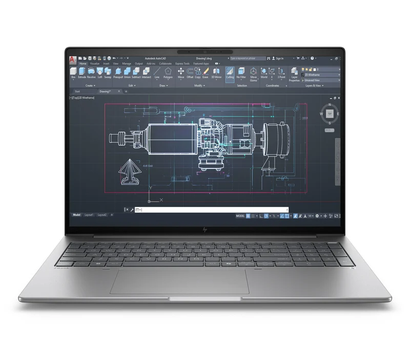 HP ZBook 8 G1i Intel Core Ultra 7 255H Mobile workstation 40.6 cm (16") WUXGA 64 GB DDR5-SDRAM 2 TB SSD NVIDIA RTX 500 Ada Wi-Fi 7 (802.11be) Windows 11 Pro AI Workstation, AI PC Silver