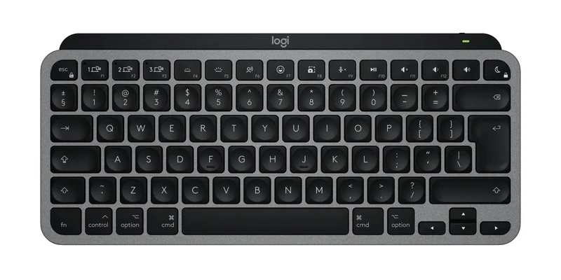 Logitech Master MX Keys Mini For Mac keyboard Home/Office Bluetooth QWERTY US International Black, Grey