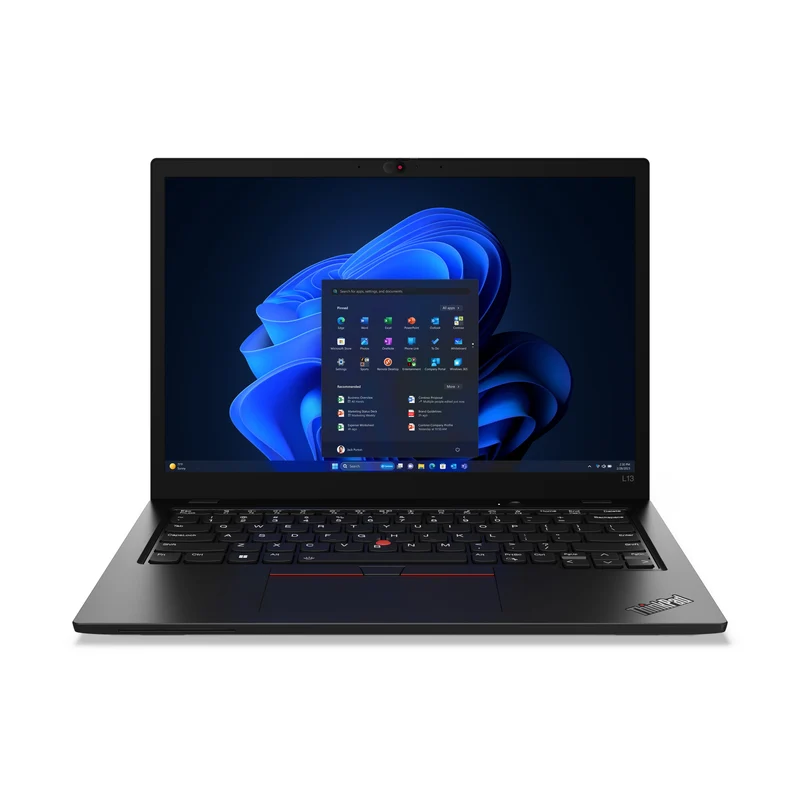 Lenovo ThinkPad L13 Gen 5 (Intel) Intel Core Ultra 5 135U Laptop 33.8 cm (13.3") WUXGA 16 GB LPDDR5-SDRAM 256 GB SSD Wi-Fi 6E (802.11ax) Windows 11 Pro UK English Black