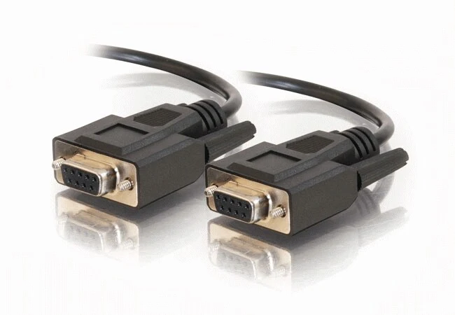C2G 5m DB9 Cable serial cable Black