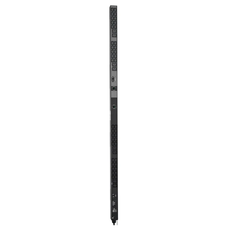 Tripp Lite PDUMV32HV 7.7kW Single-Phase Local Metered PDU, 200-240V Outlets (8 C19 and 40 C13), IEC-309 32A Blue Input, 10 ft. (3.05 m) Cord, 0U Vertical, TAA, 70 in.