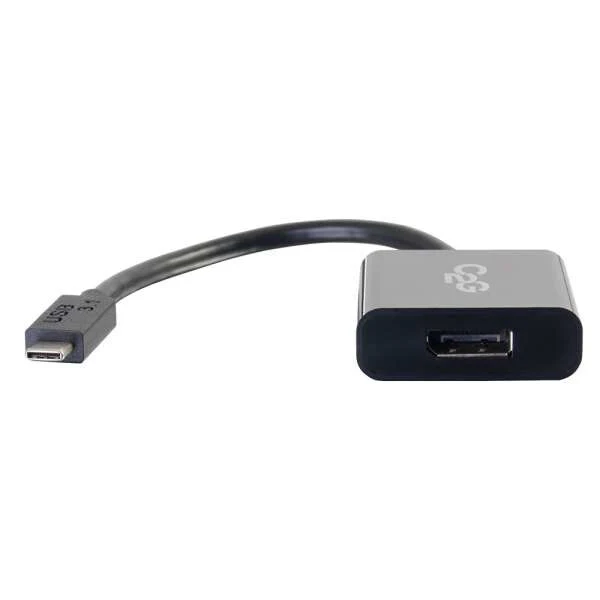 C2G USB-C To DisplayPort Adapter Converter - Black
