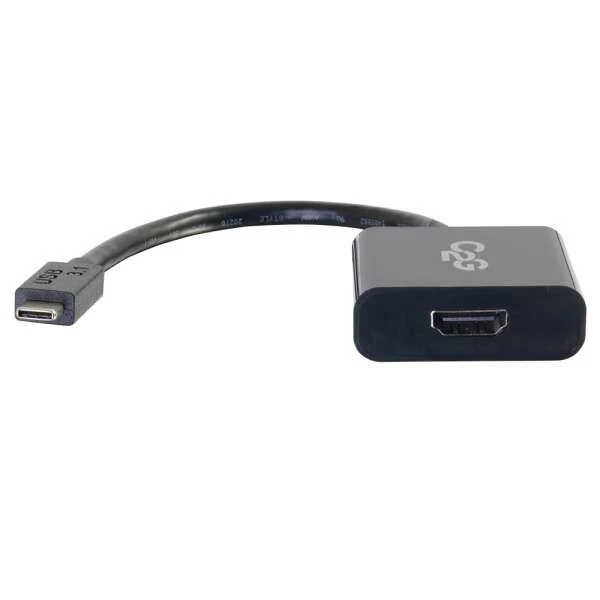 C2G USB 3.2 USB-C To HDMI Audio/Video Adapter - Black