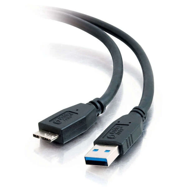 C2G 81685 USB cable USB 3.2 Gen 1 (3.1 Gen 1) 3 m USB A Micro-USB B 4.8 Gbit/s Black