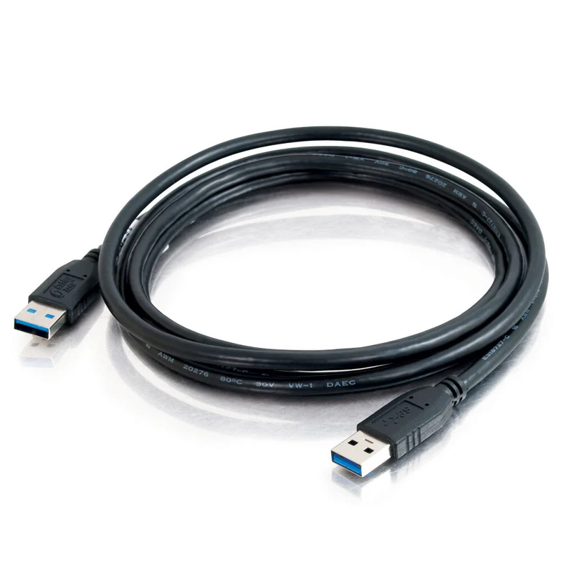 C2G 1m USB 3.0 USB cable 4.8 Gbit/s Black