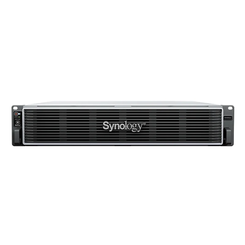 Synology RackStation RS4826XS+ NAS/storage server Rack (2U) Intel® Xeon® D-1739 16 GB DDR4 Black, Silver