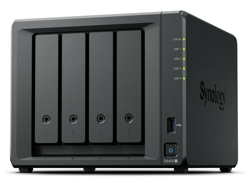 Synology DiskStation DS425+ NAS Intel® Celeron® J4125 2 GB DDR4 28 TB SSD Black