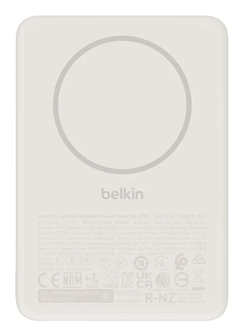 Belkin Slim Magnetic Power Bank 10K