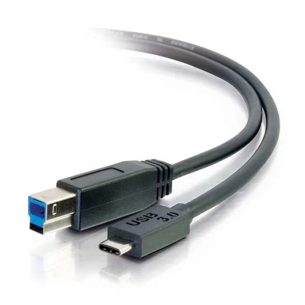 C2G 3m USB 3.0 (USB 3.2 Gen 1) USB-C to USB-B Cable M/M - Black