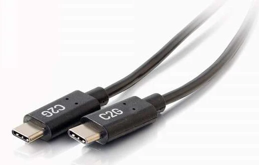 C2G 1.8m (6ft) USB-C 2.0 Male to Male Cable (3A)