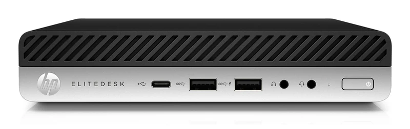 T1A HP EliteDesk 800 G4 Refurbished Intel® Core™ i5 i5-8500T 8 GB DDR4-SDRAM 256 GB SSD Windows 11 Pro Mini PC Black, Silver