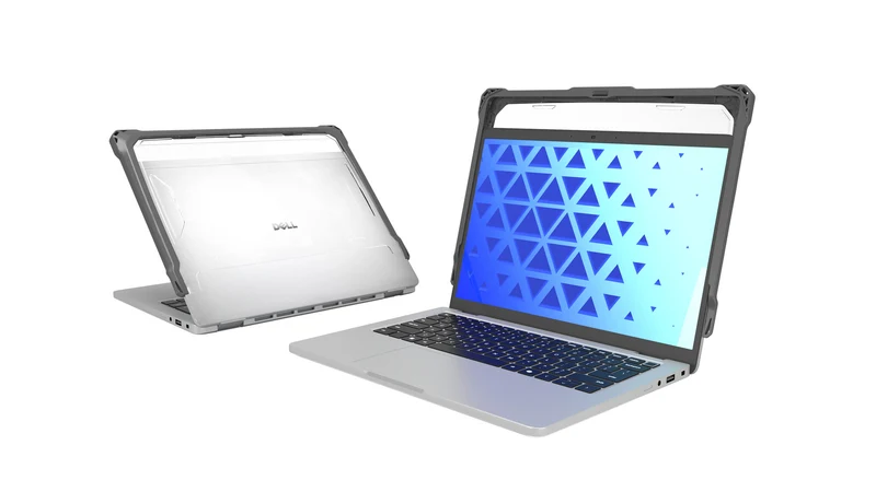 MAXCases DLESF3TP13P2GRY laptop case 33 cm (13") Shell case Grey