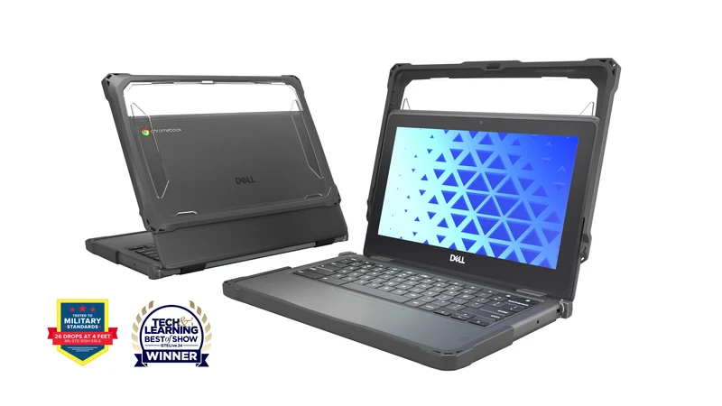 MAXCases DLESF3CB11CGRY laptop case 27.9 cm (11") Hardshell case Grey