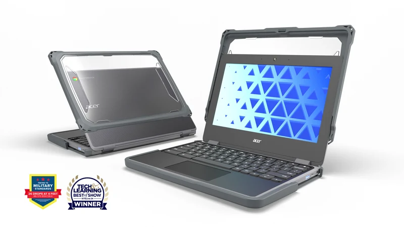 MAXCases ACESF3C736GRY laptop case 27.9 cm (11") Shell case Grey