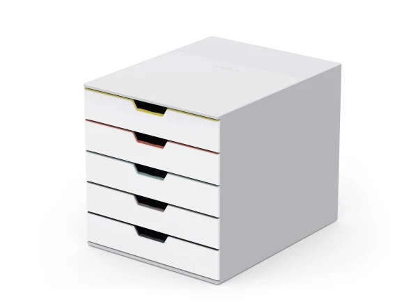 Durable VARICOLOR Mix 5 file storage box Plastic Multicolour, White