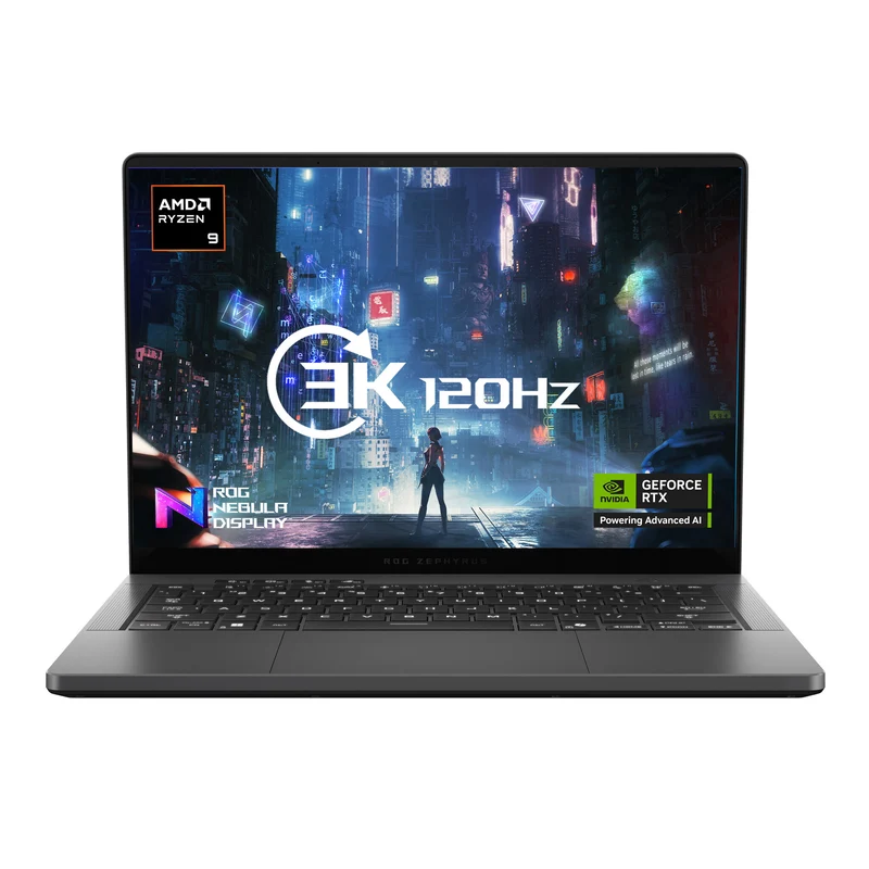 ASUS ROG Zephyrus G14 GA403UP-QS005W Copilot+ PC AMD Ryzen™ 9 270 Laptop 35.6 cm (14") 3K 32 GB LPDDR5x-SDRAM 1 TB SSD NVIDIA GeForce RTX 5070 Wi-Fi 7 (802.11be) Windows 11 Home German Grey