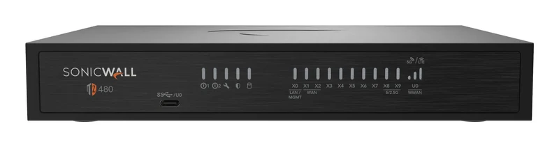 SonicWall TZ480 hardware firewall Desktop 4 Gbit/s