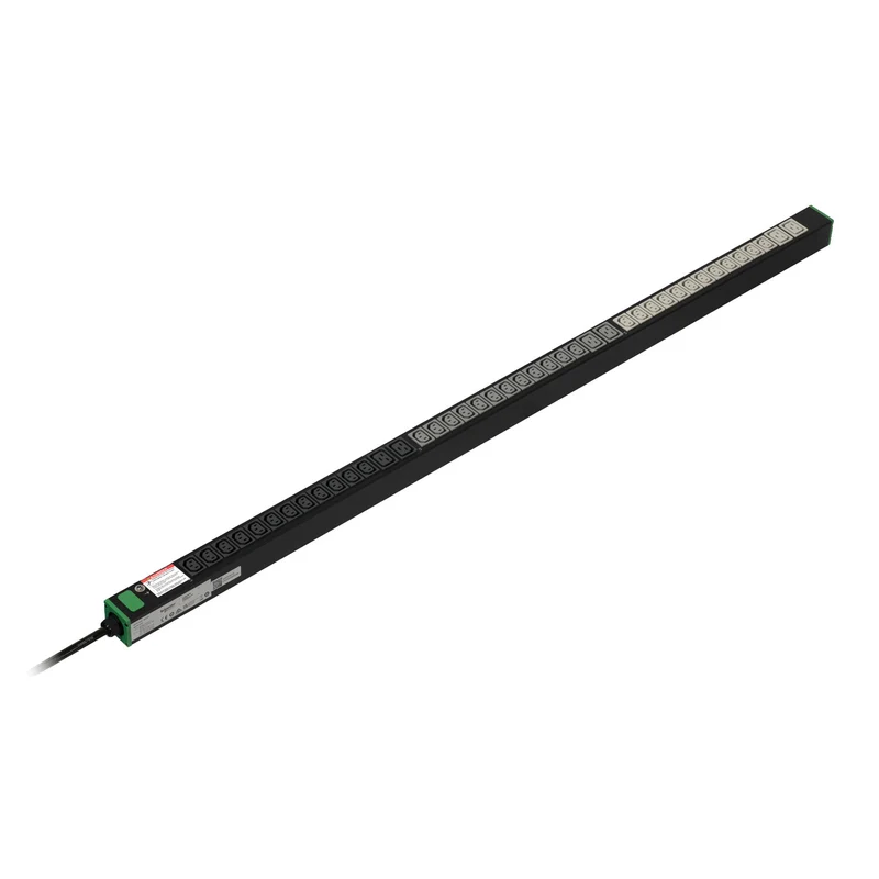 APC Easy Rack PDU, Basic, Vertical, 3 Phase, 11kW, 400V, 16A, 36 x C13 and 6 x C19 outlets, IEC60309 (16A 400VAC 3P+N+PE)