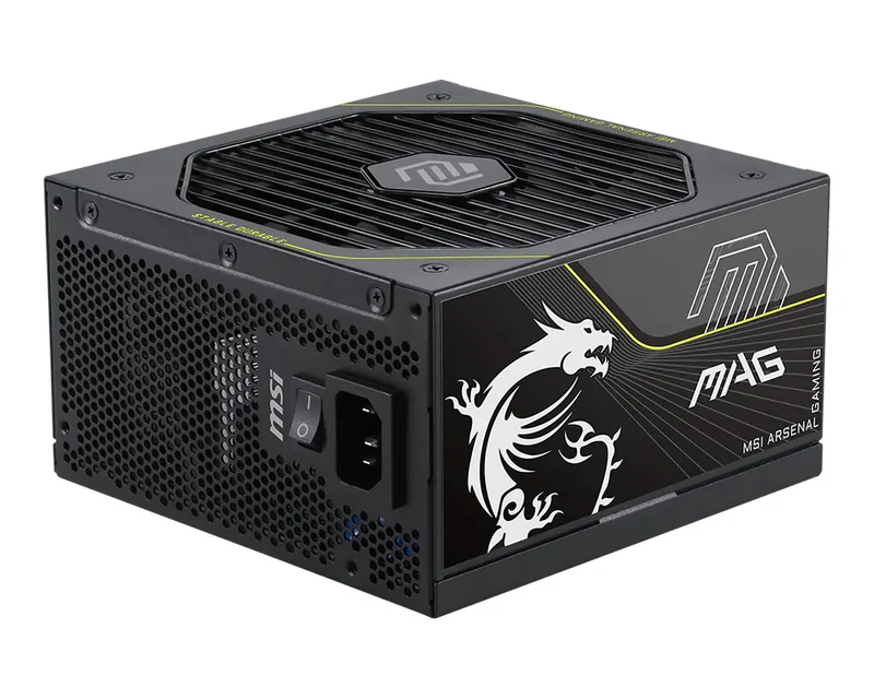 MSI MAG A1000PLS PCIE5 power supply unit 1000 W 24-pin ATX ATX Black